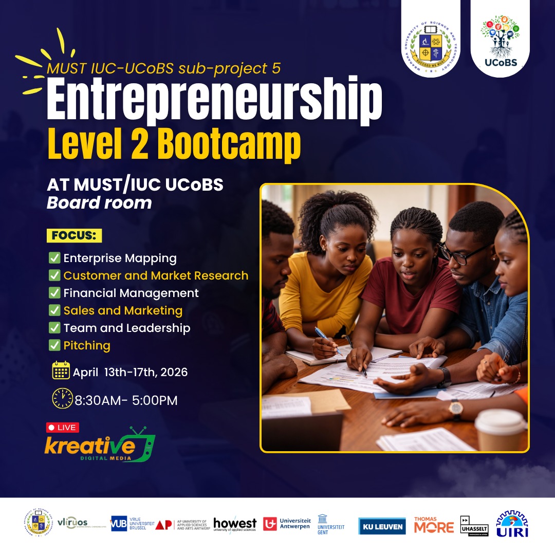 Entrepreneurship Level 2 Bootcamp for Student Innovation Teams